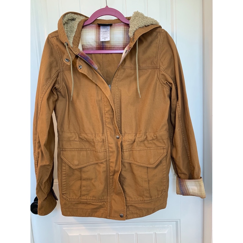 Patagonia Hemp Canvas Jacket w/ Sherpa Hood